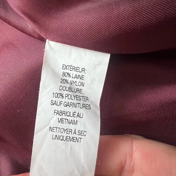 L.L.‎ BEAN Wool Blend Pea Coat - Picture 9 of 13